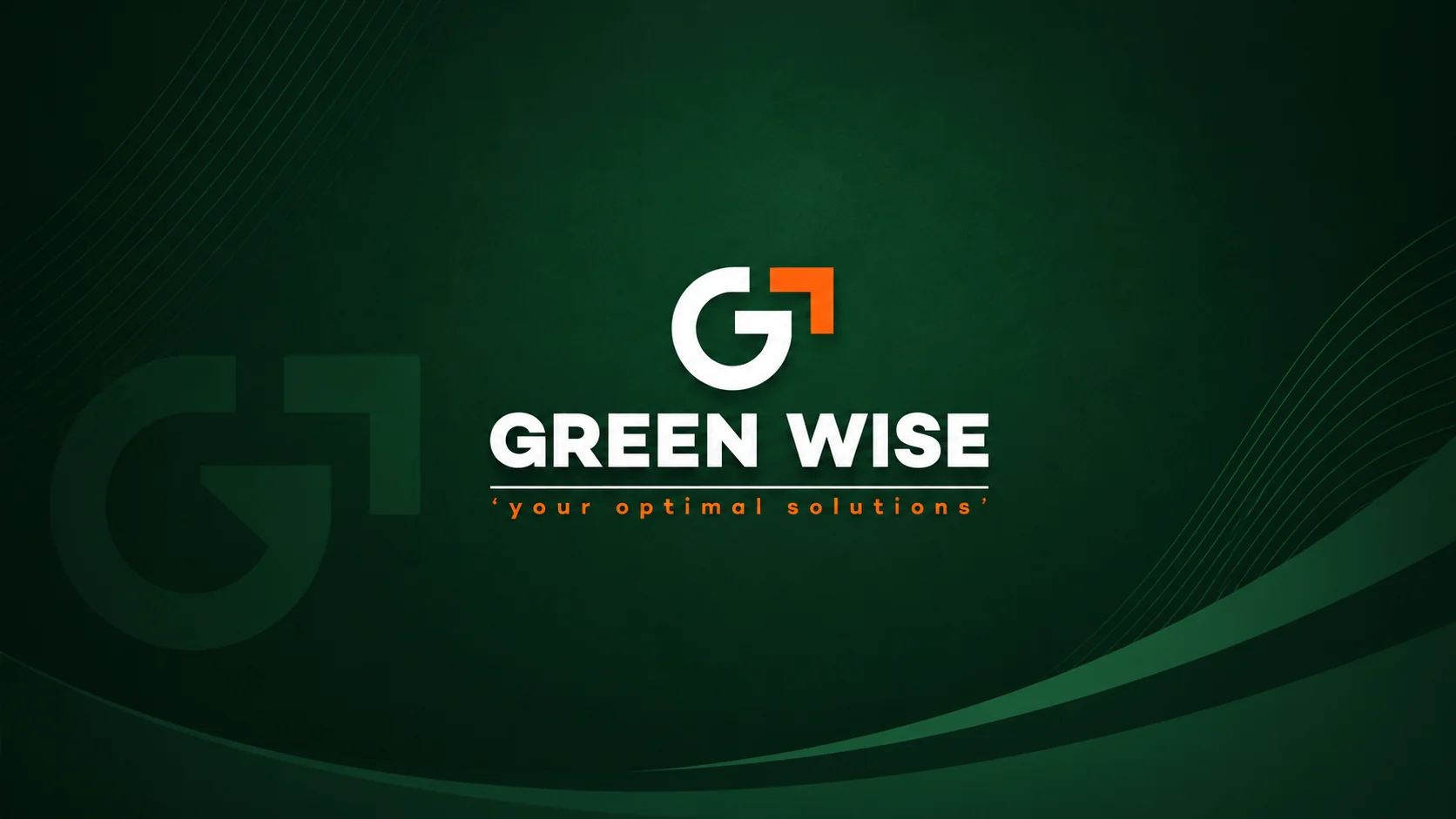 GREEN WISE corporate presentation cover